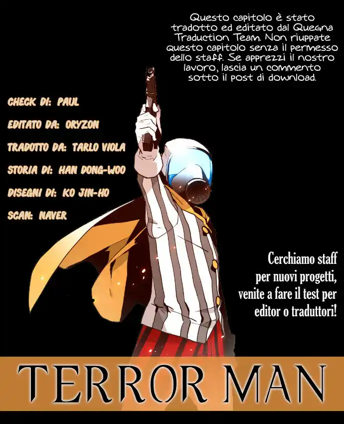 Terror Man Capitolo 00 page 1