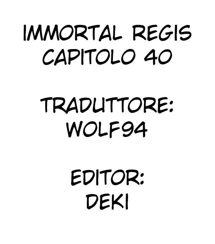 Immortal Regis Capitolo 40 page 1