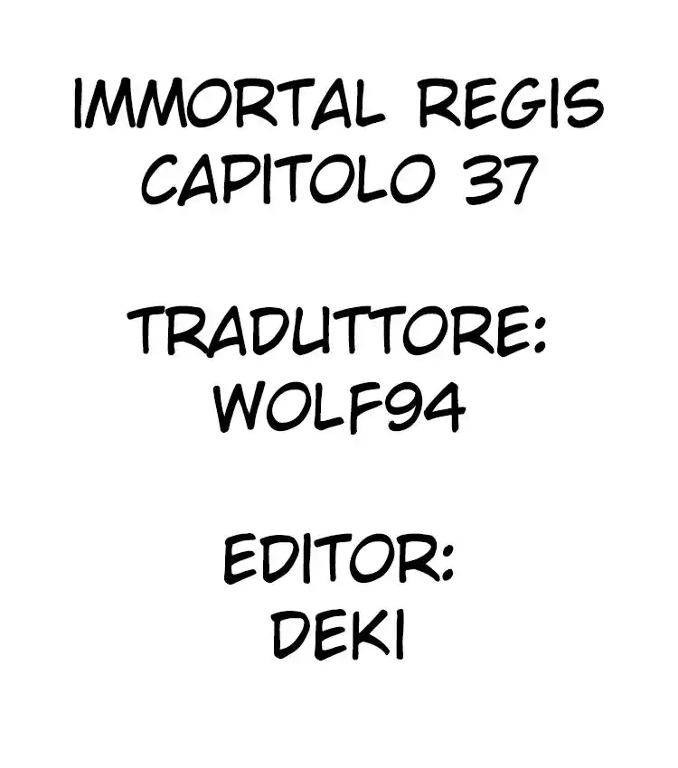 Immortal Regis Capitolo 37 page 1