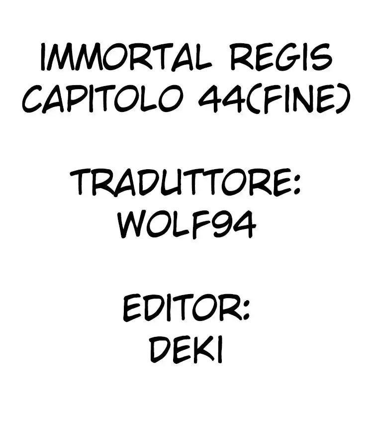 Immortal Regis Capitolo 44 page 1