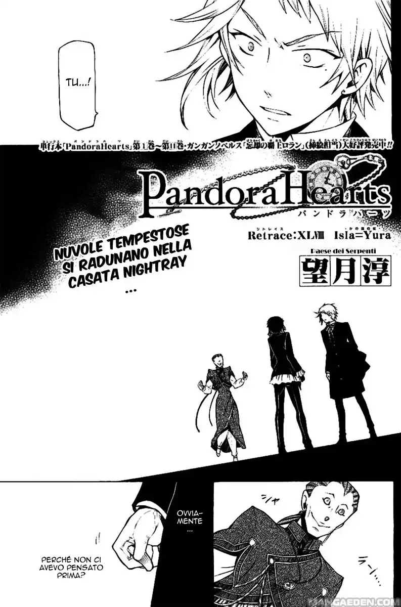 Pandora Hearts Capitolo 48 page 3