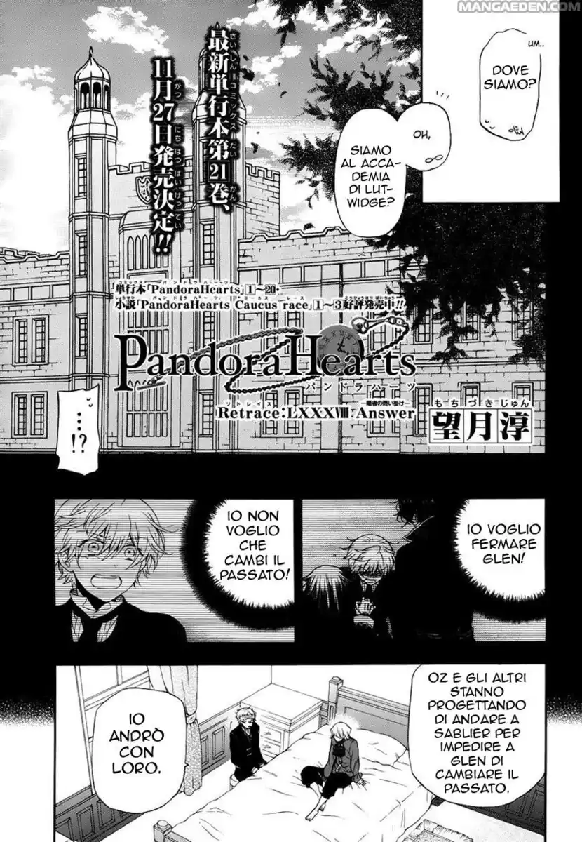 Pandora Hearts Capitolo 88 page 8