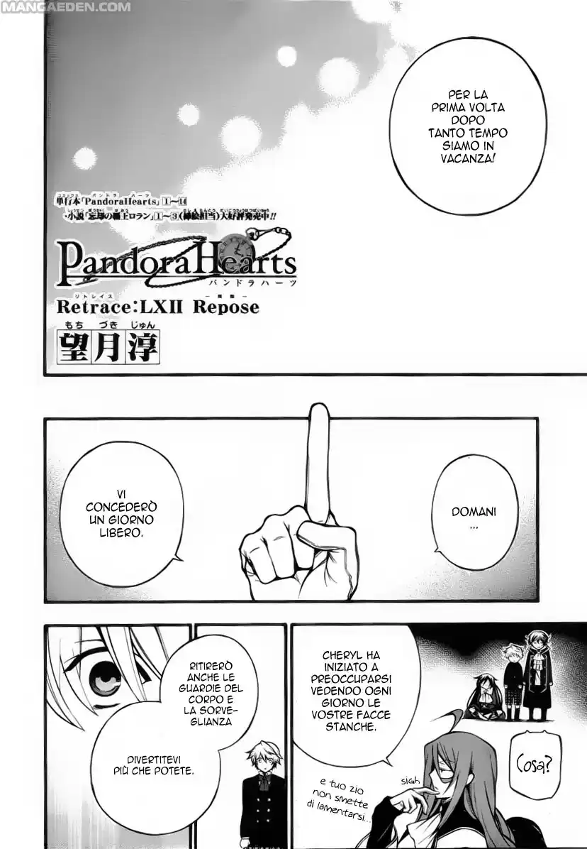 Pandora Hearts Capitolo 62 page 6