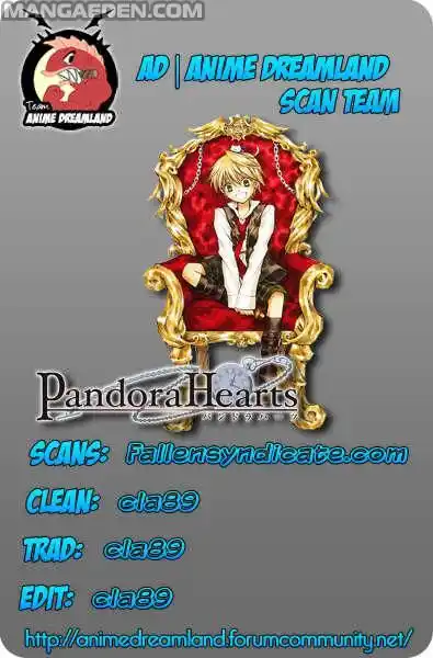 Pandora Hearts Capitolo 70 page 1