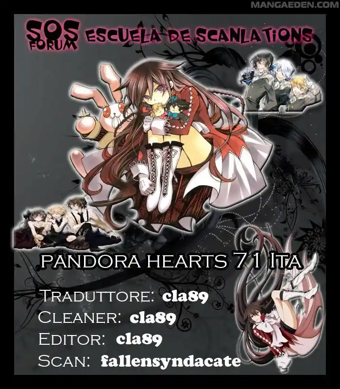 Pandora Hearts Capitolo 71 page 1