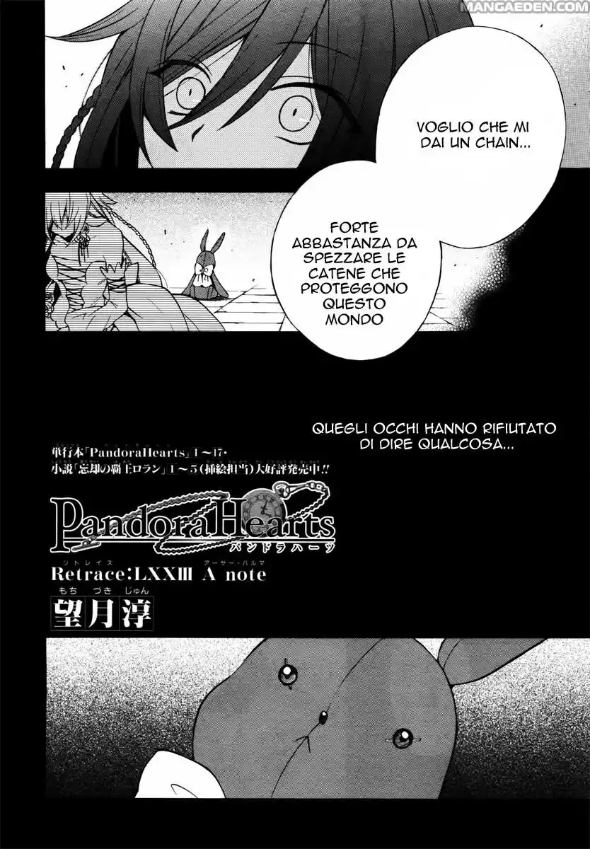 Pandora Hearts Capitolo 73 page 9