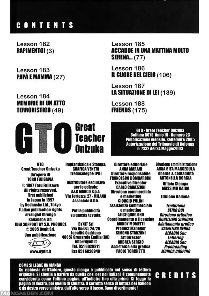 GTO Capitolo 182 page 7