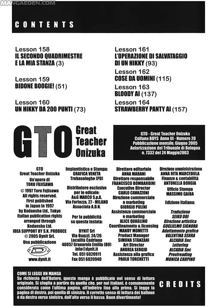 GTO Capitolo 158 page 6