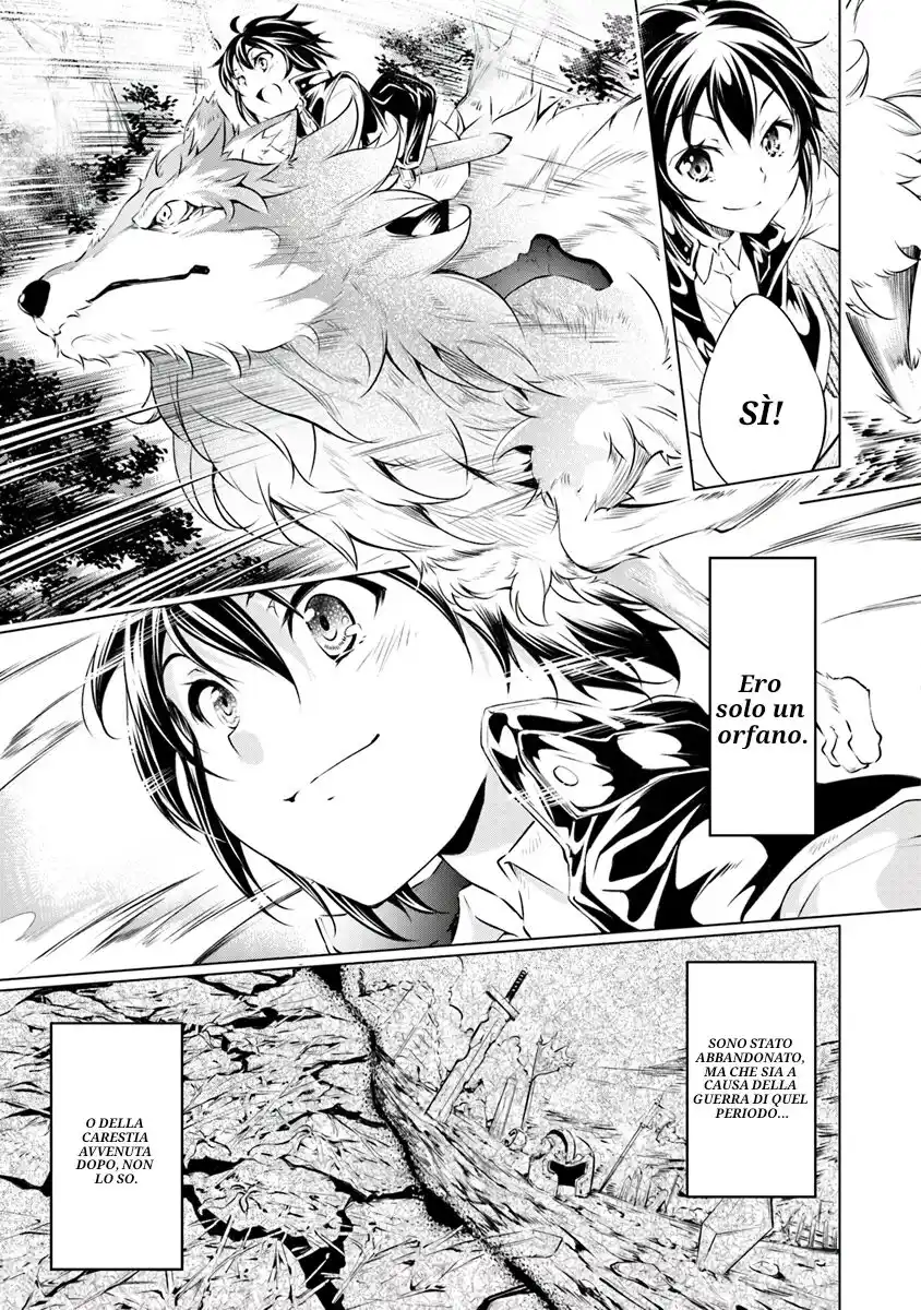 Kamigami ni Sodaterare Shimo no, Saikyou to Naru Capitolo 01.1 page 13