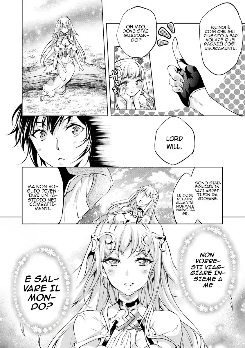 Kamigami ni Sodaterare Shimo no, Saikyou to Naru Capitolo 03 page 24