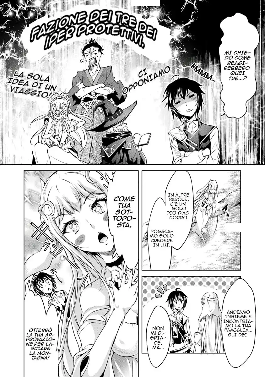 Kamigami ni Sodaterare Shimo no, Saikyou to Naru Capitolo 03 page 26