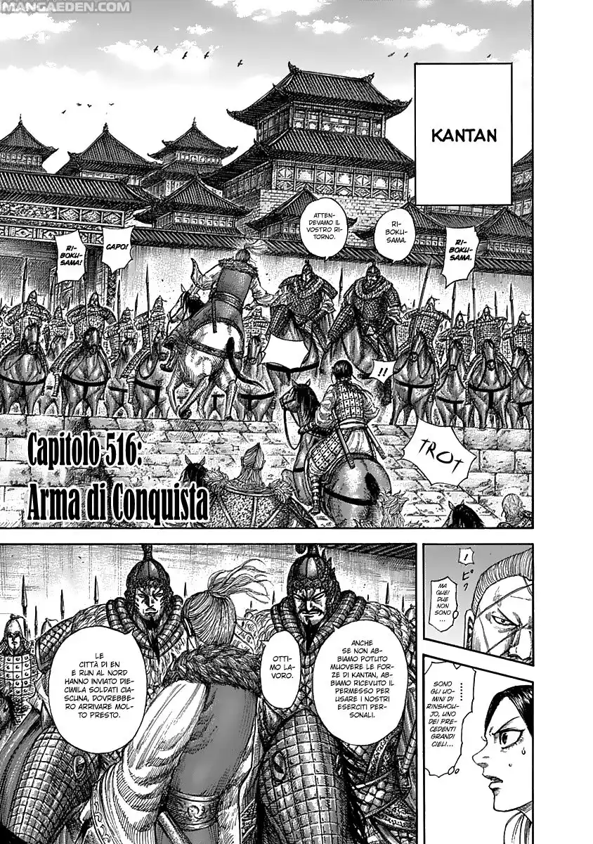 Kingdom Capitolo 516 page 1