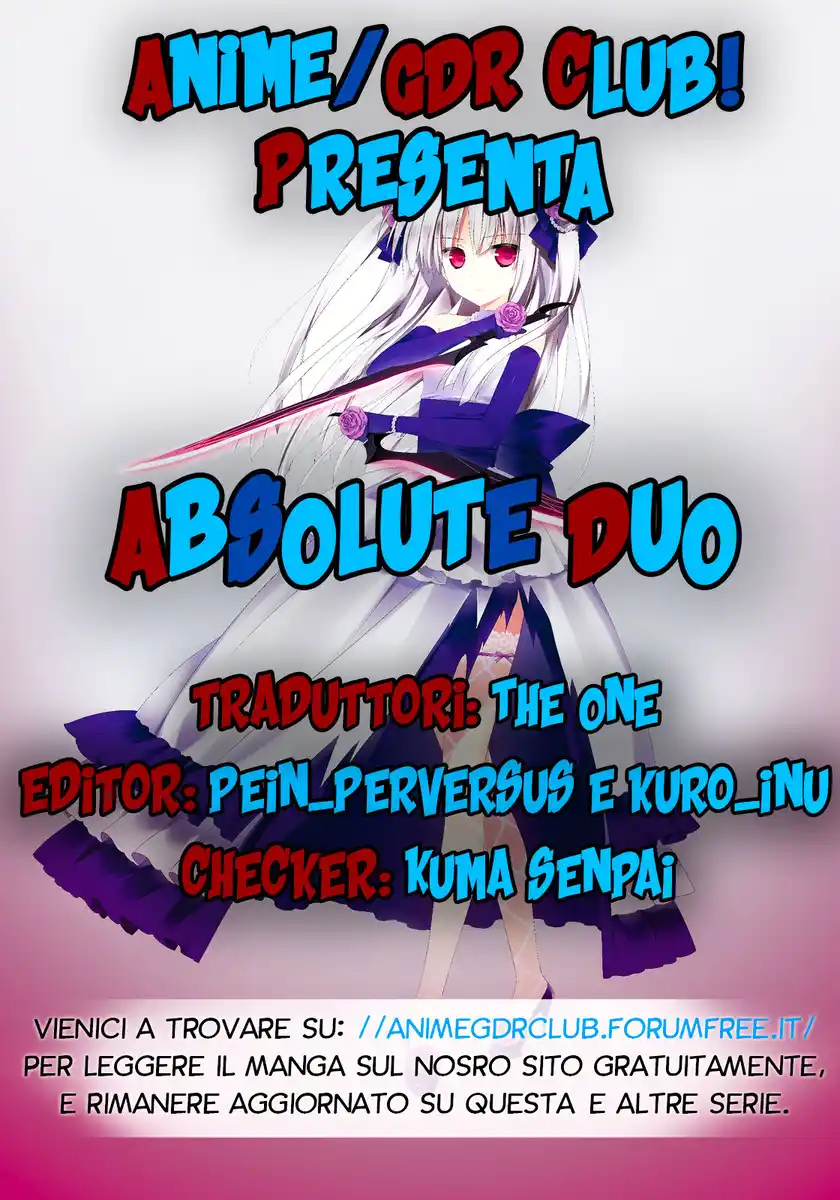 Absolute Duo Capitolo 19 page 1