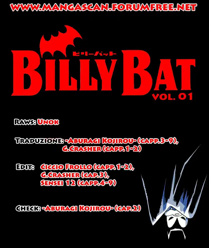 Billy Bat Capitolo 01 page 1