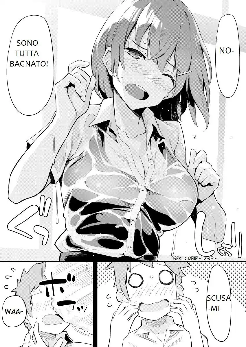 A Story of a Senpai, Who Is Proud of Her Swimsuit Because She Thinks It Looks Cool Oneshot page 2