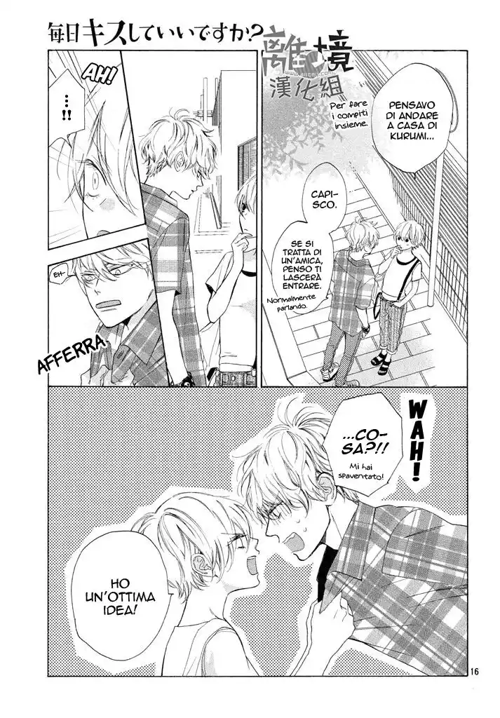 Mainichi Kiss shite ii desu ka? Capitolo 05 page 19