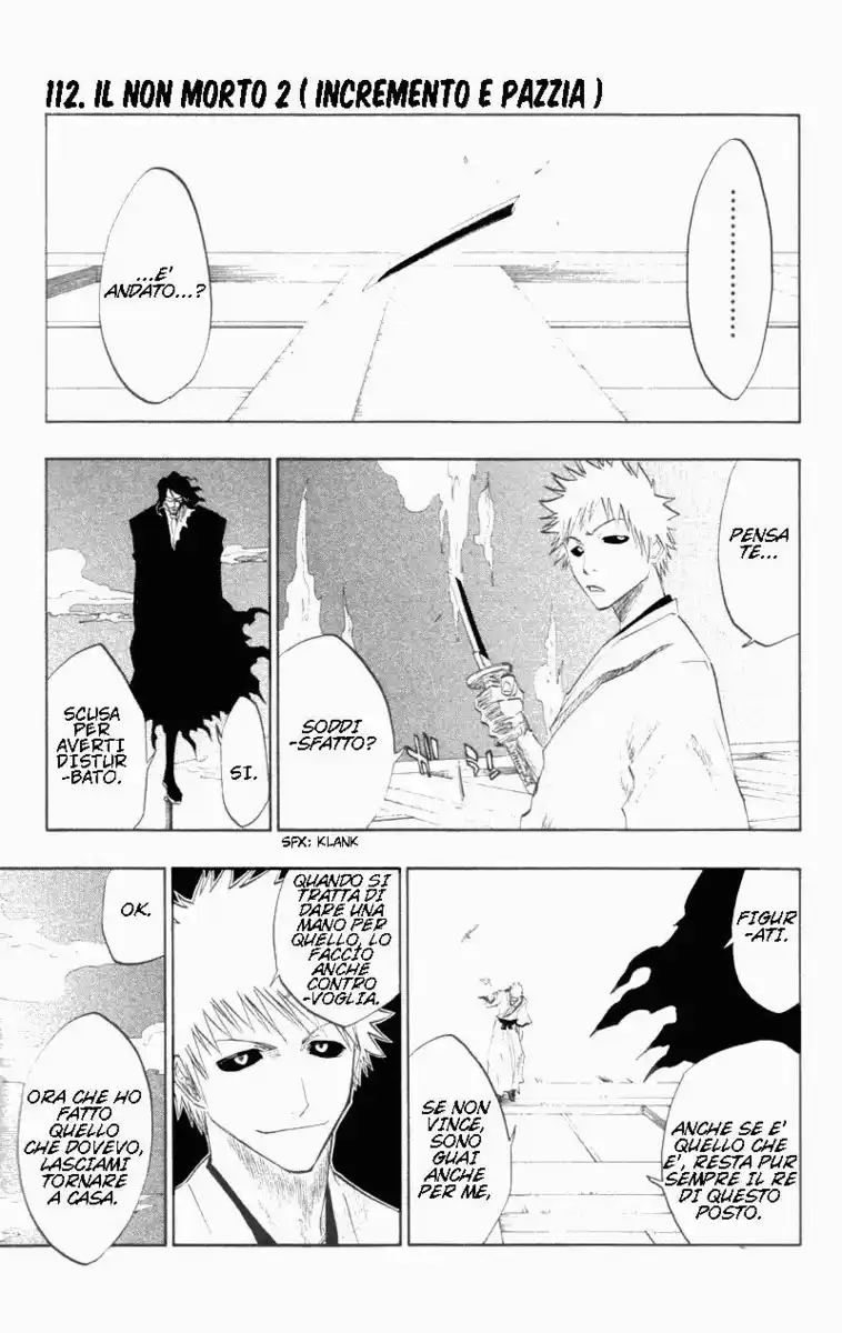 Bleach Capitolo 112 page 1