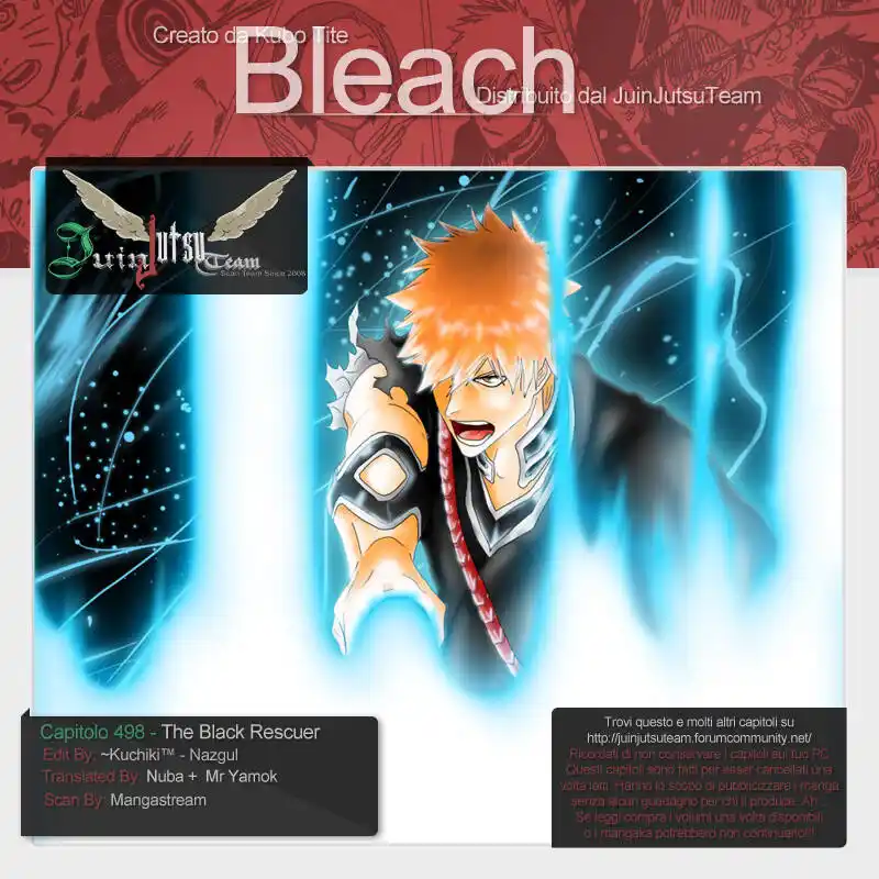 Bleach Capitolo 498 page 1