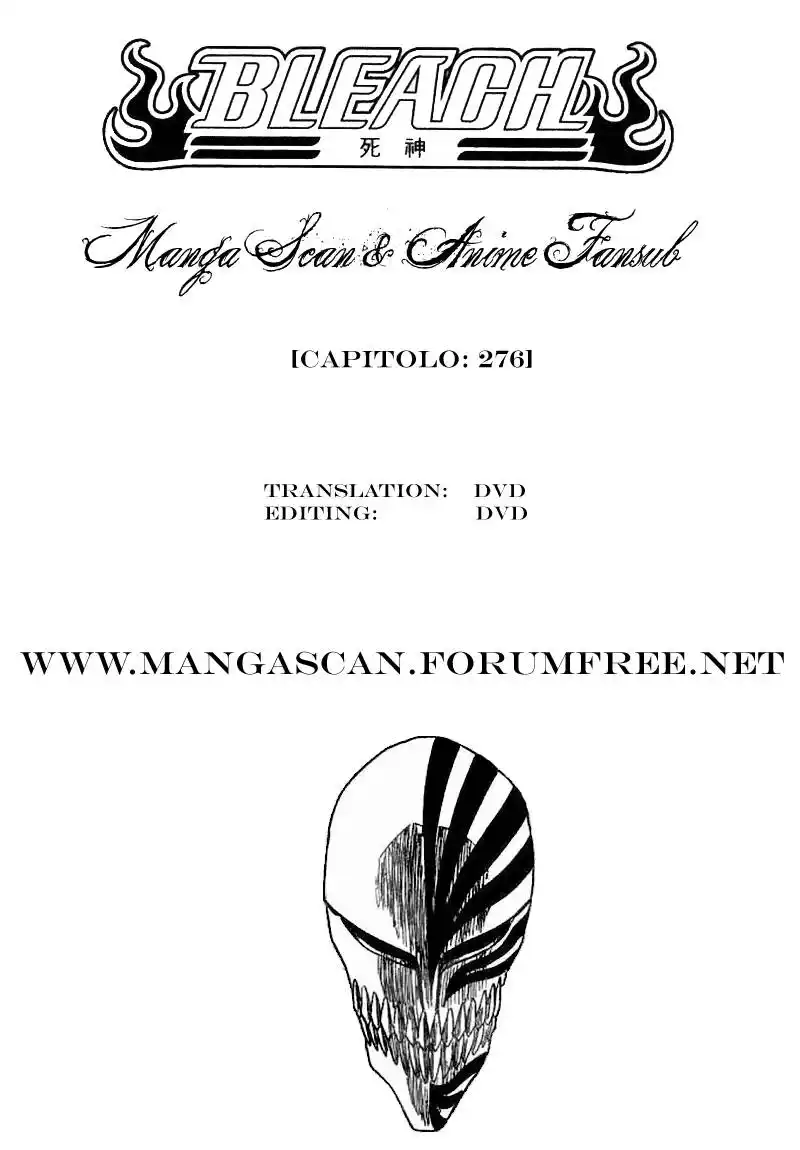 Bleach Capitolo 276 page 1