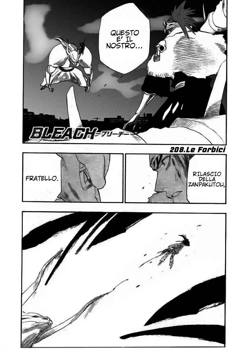 Bleach Capitolo 208 page 1
