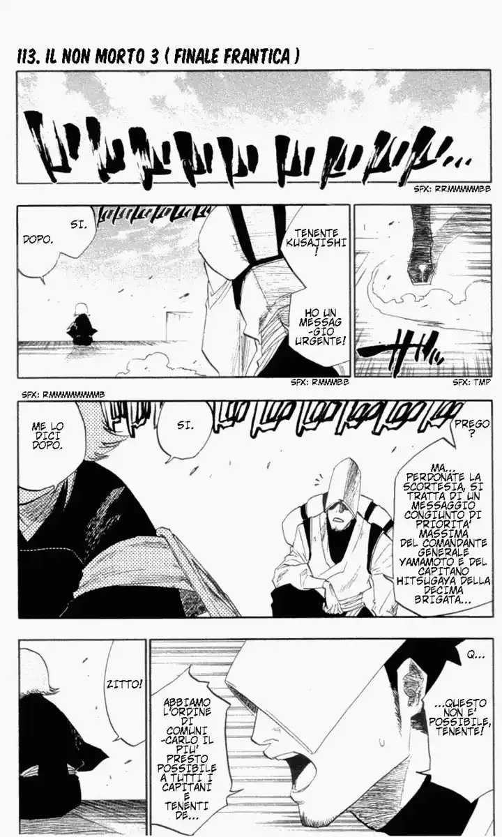 Bleach Capitolo 113 page 1