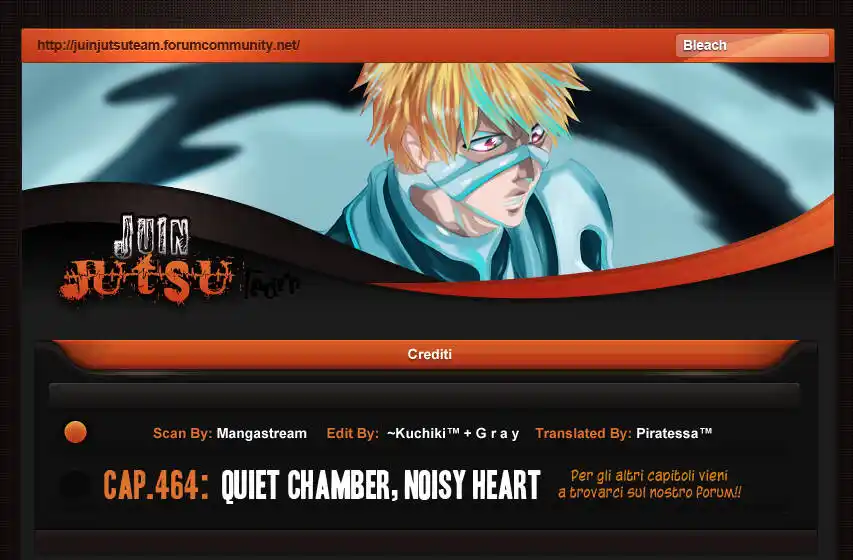 Bleach Capitolo 464 page 1