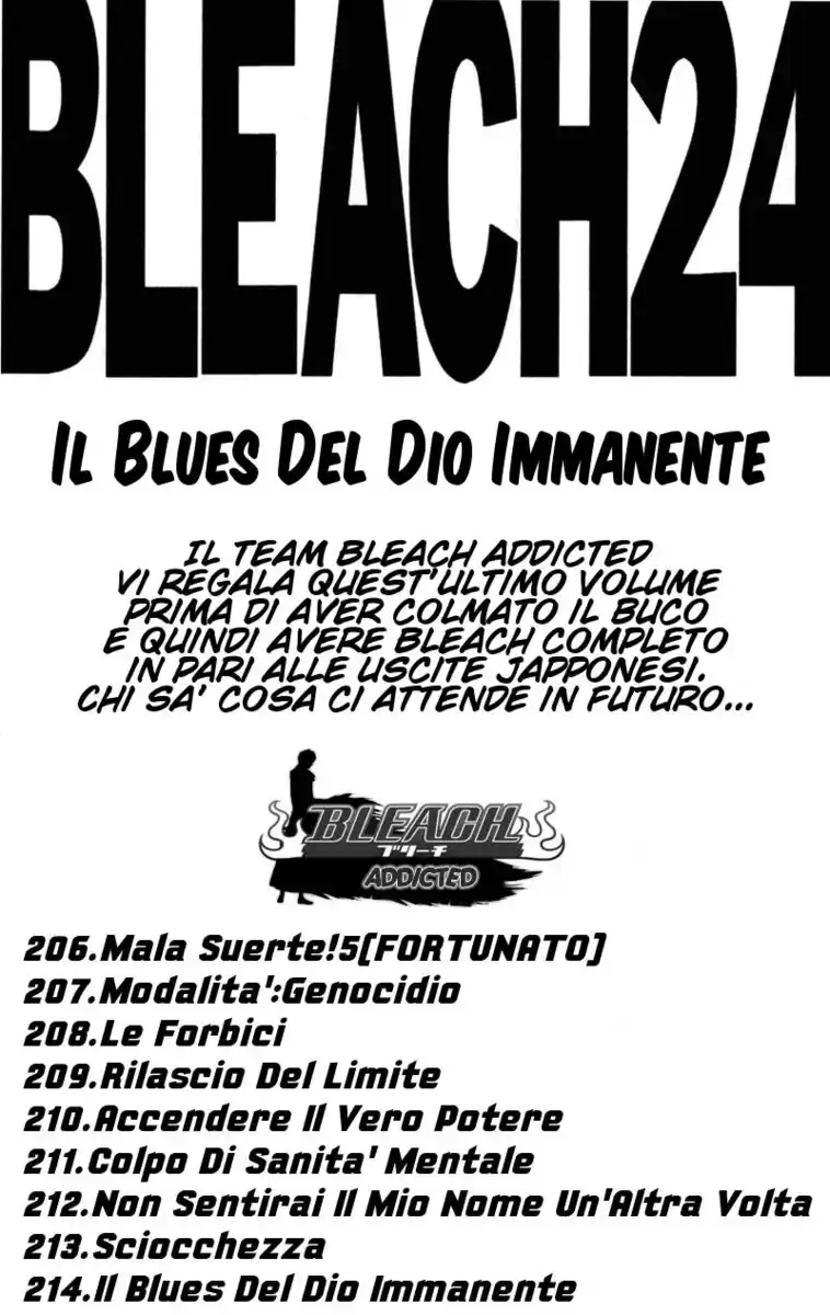 Bleach Capitolo 206 page 1
