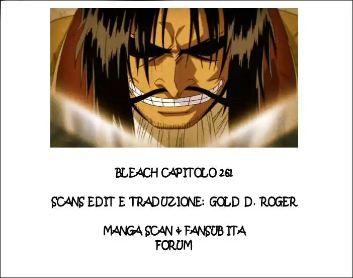 Bleach Capitolo 261 page 1