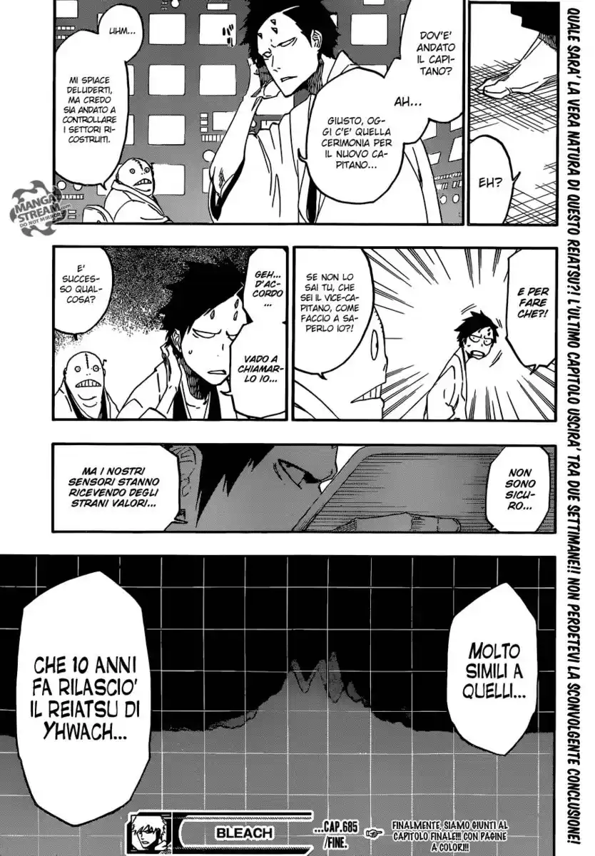 Bleach Capitolo 685 page 19