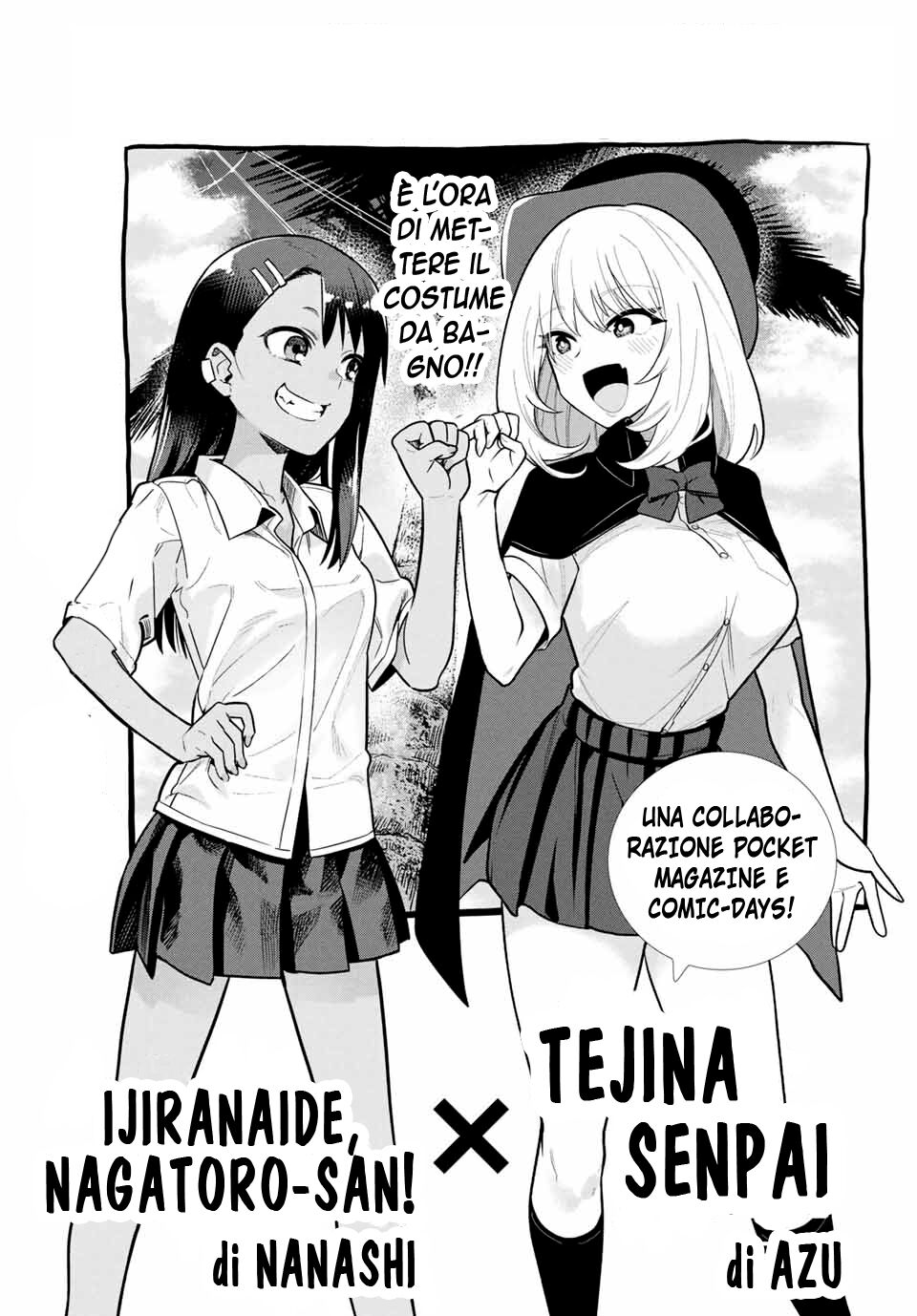 Ijiranaide, Nagatoro-san! X Tejina Senpai Oneshot page 2