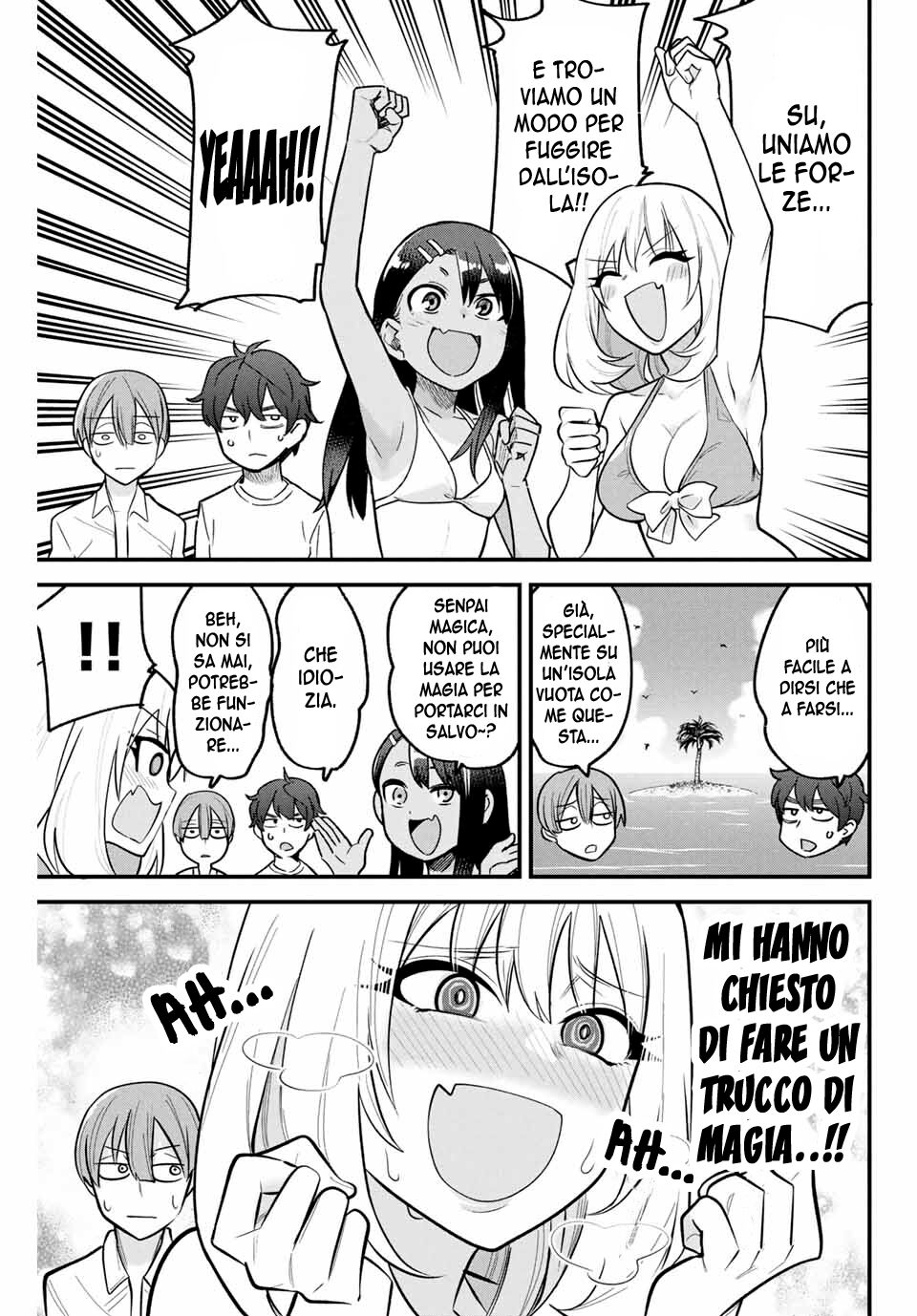 Ijiranaide, Nagatoro-san! X Tejina Senpai Oneshot page 6