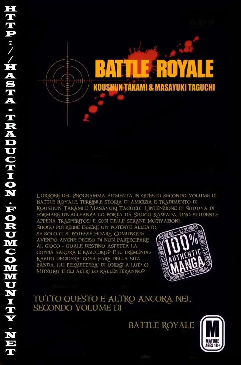 Battle Royale Capitolo 09 page 1