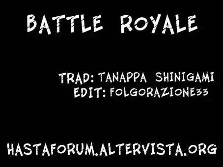 Battle Royale Capitolo 30 page 1