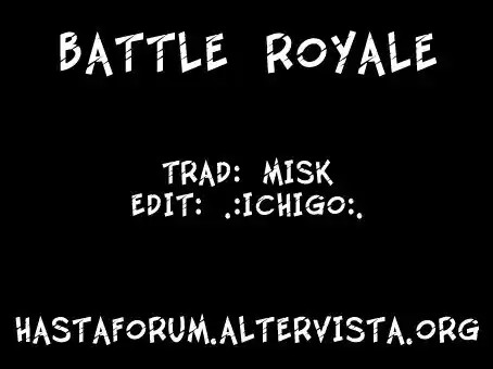 Battle Royale Capitolo 37 page 1