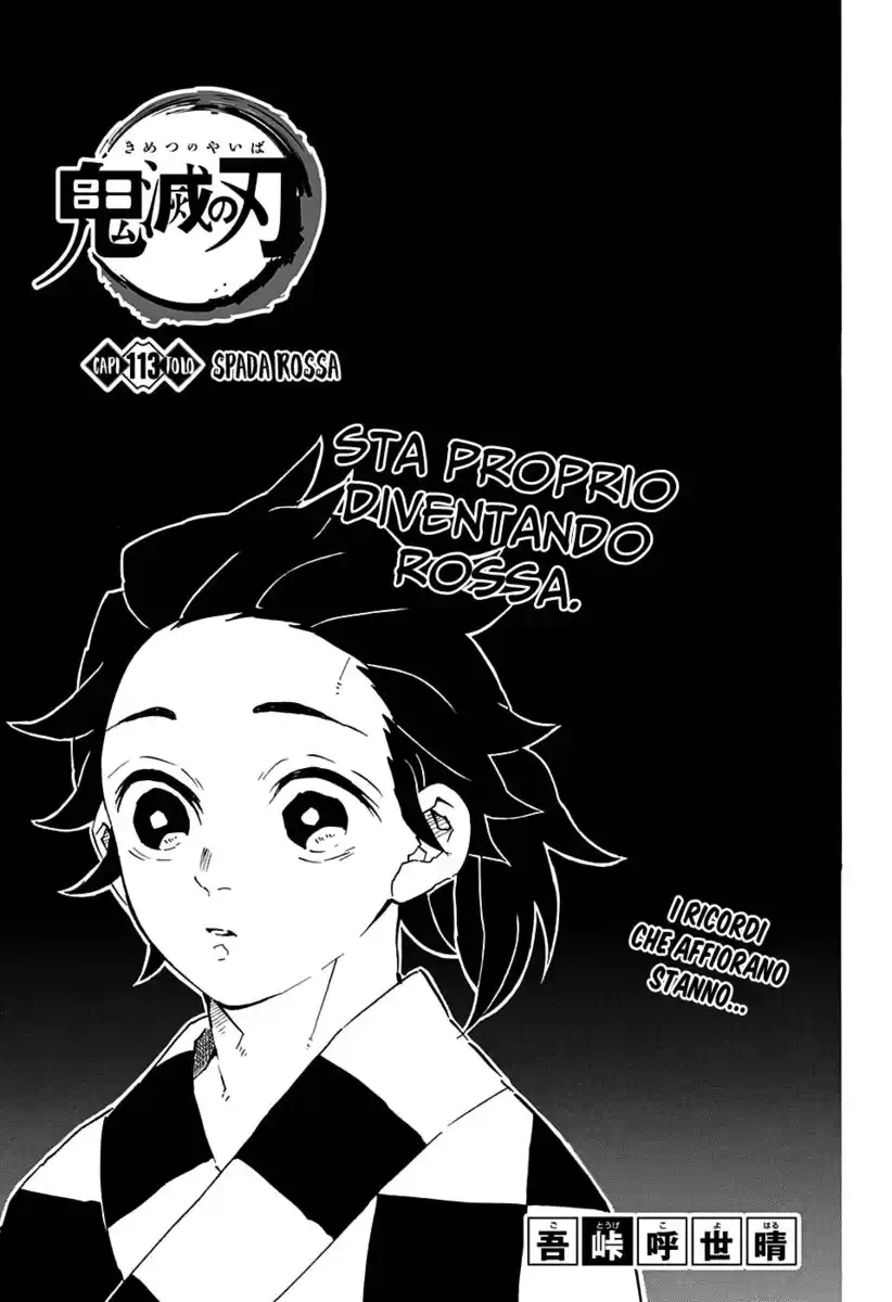 Kimetsu no Yaiba Capitolo 113 page 2