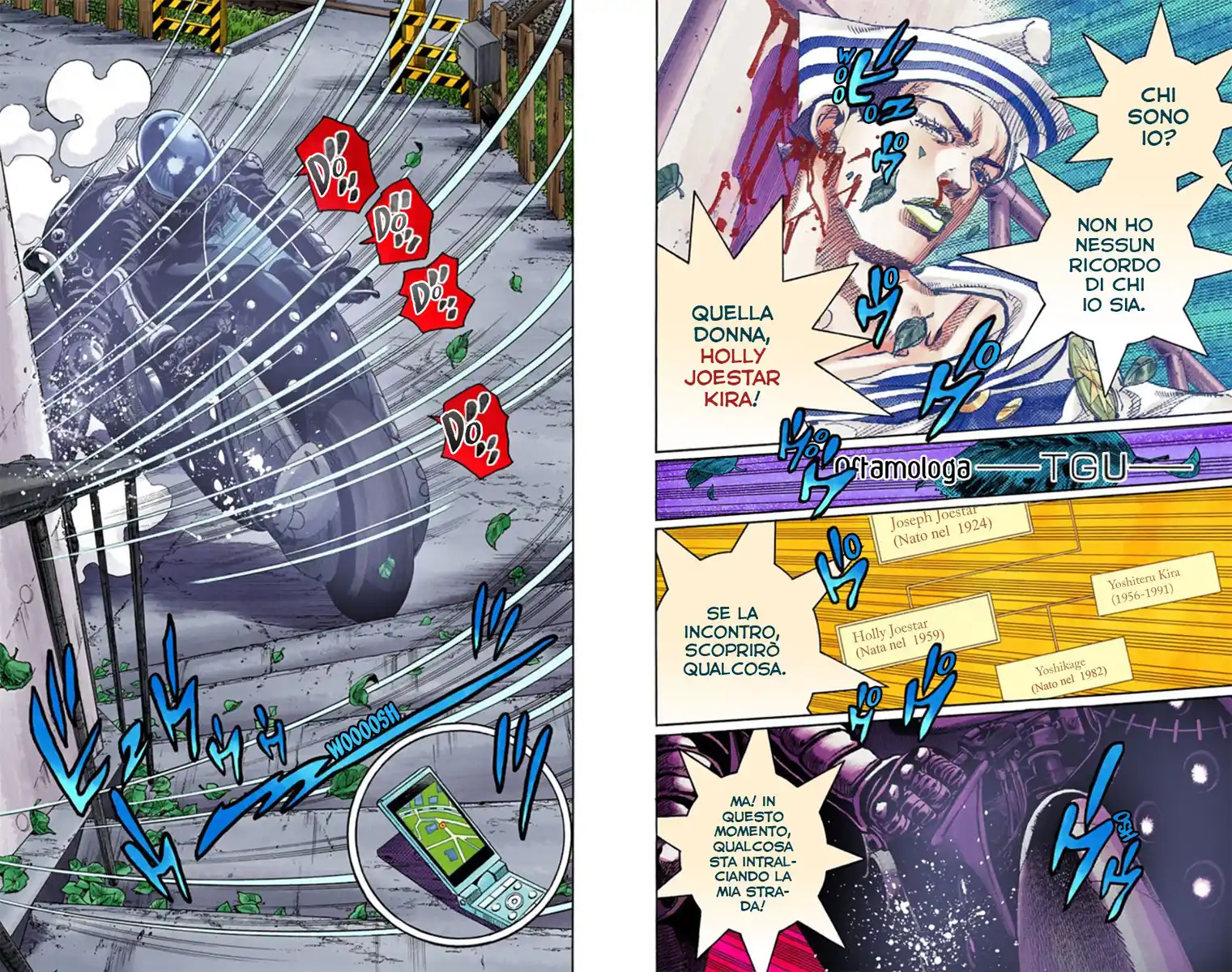 JoJo's Bizarre Adventure Part 8 - JoJolion (Official Colored) Capitolo 13 page 2