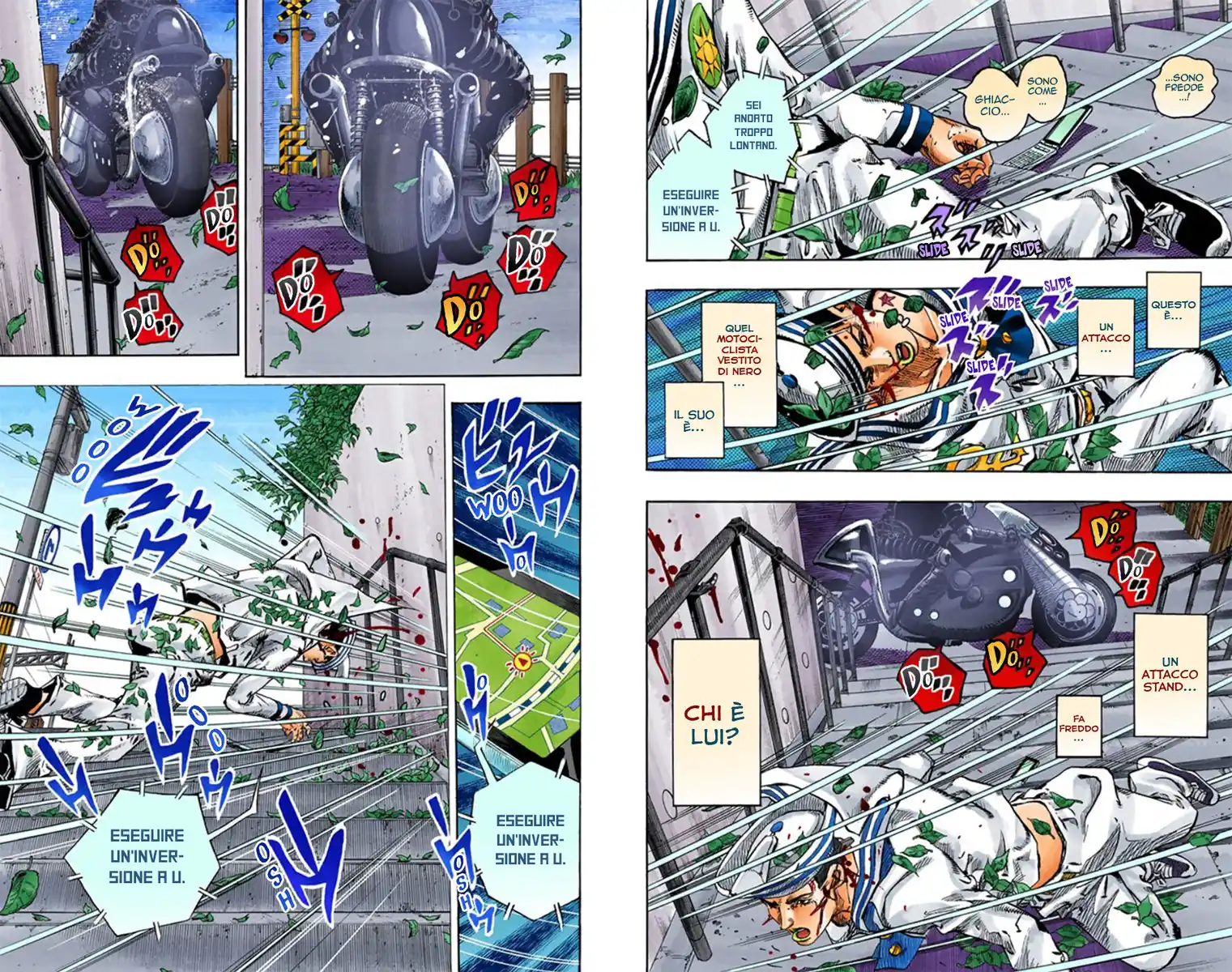 JoJo's Bizarre Adventure Part 8 - JoJolion (Official Colored) Capitolo 13 page 4