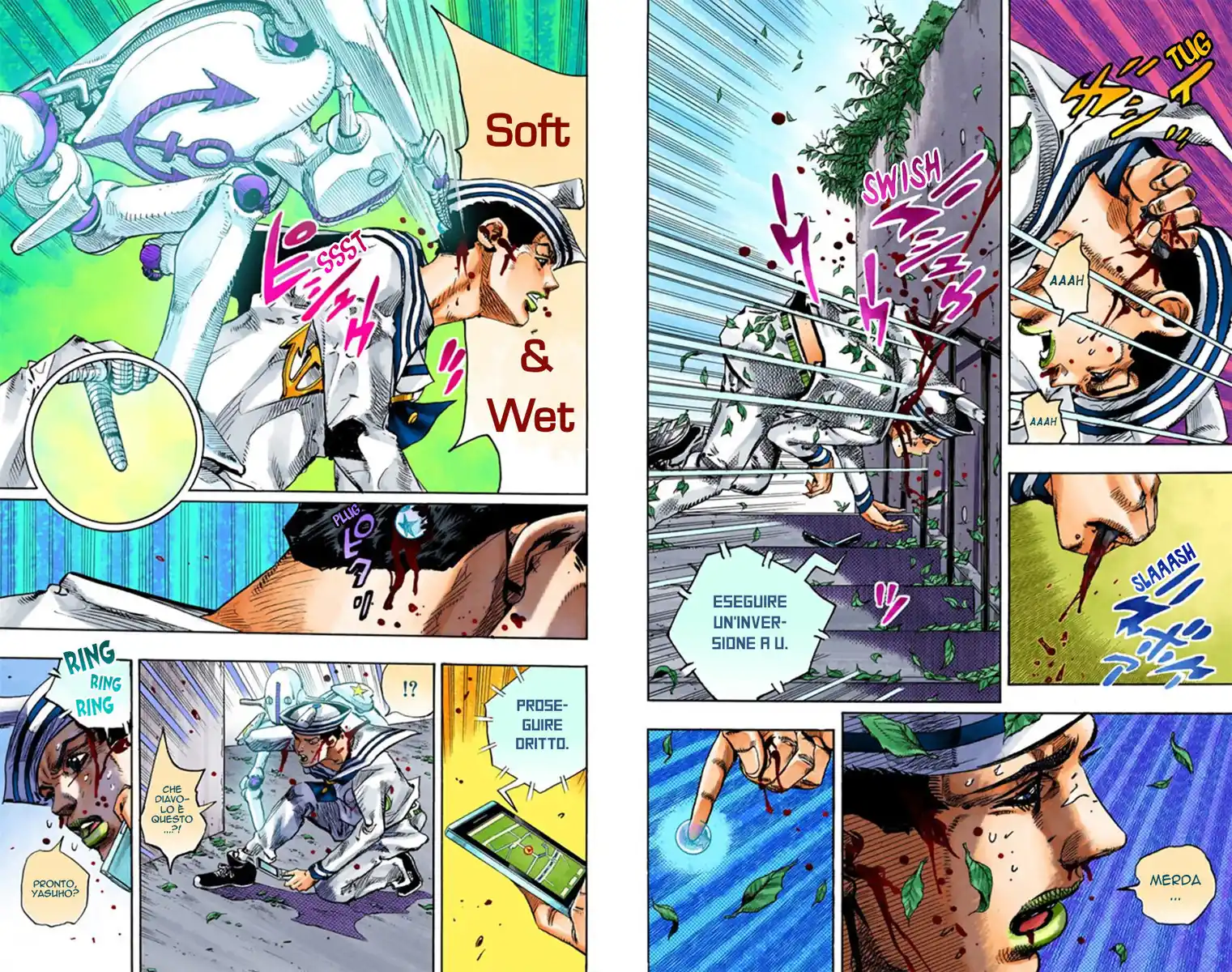 JoJo's Bizarre Adventure Part 8 - JoJolion (Official Colored) Capitolo 13 page 5