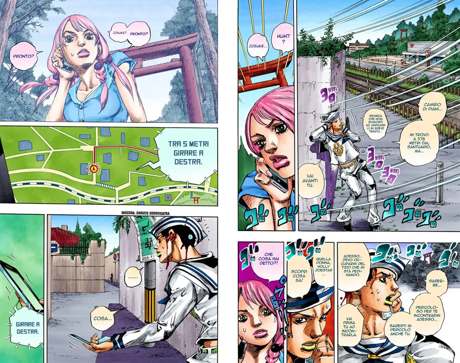 JoJo's Bizarre Adventure Part 8 - JoJolion (Official Colored) Capitolo 13 page 6