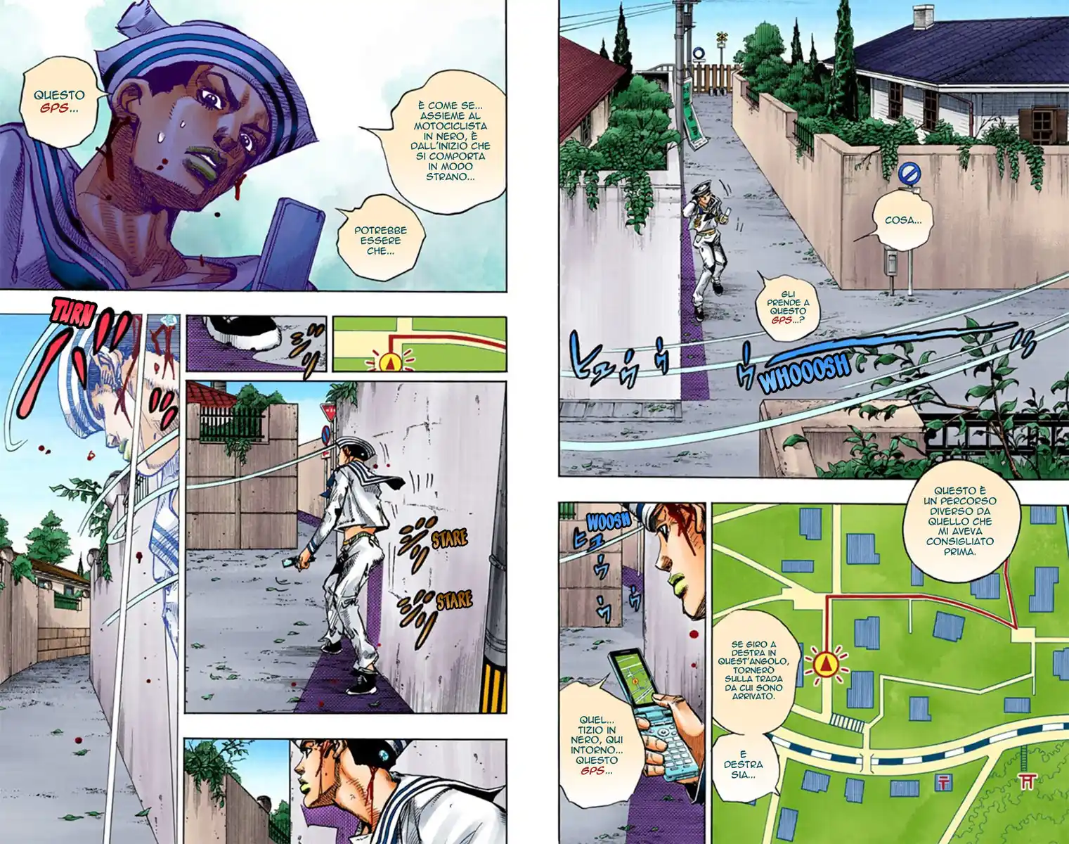 JoJo's Bizarre Adventure Part 8 - JoJolion (Official Colored) Capitolo 13 page 7