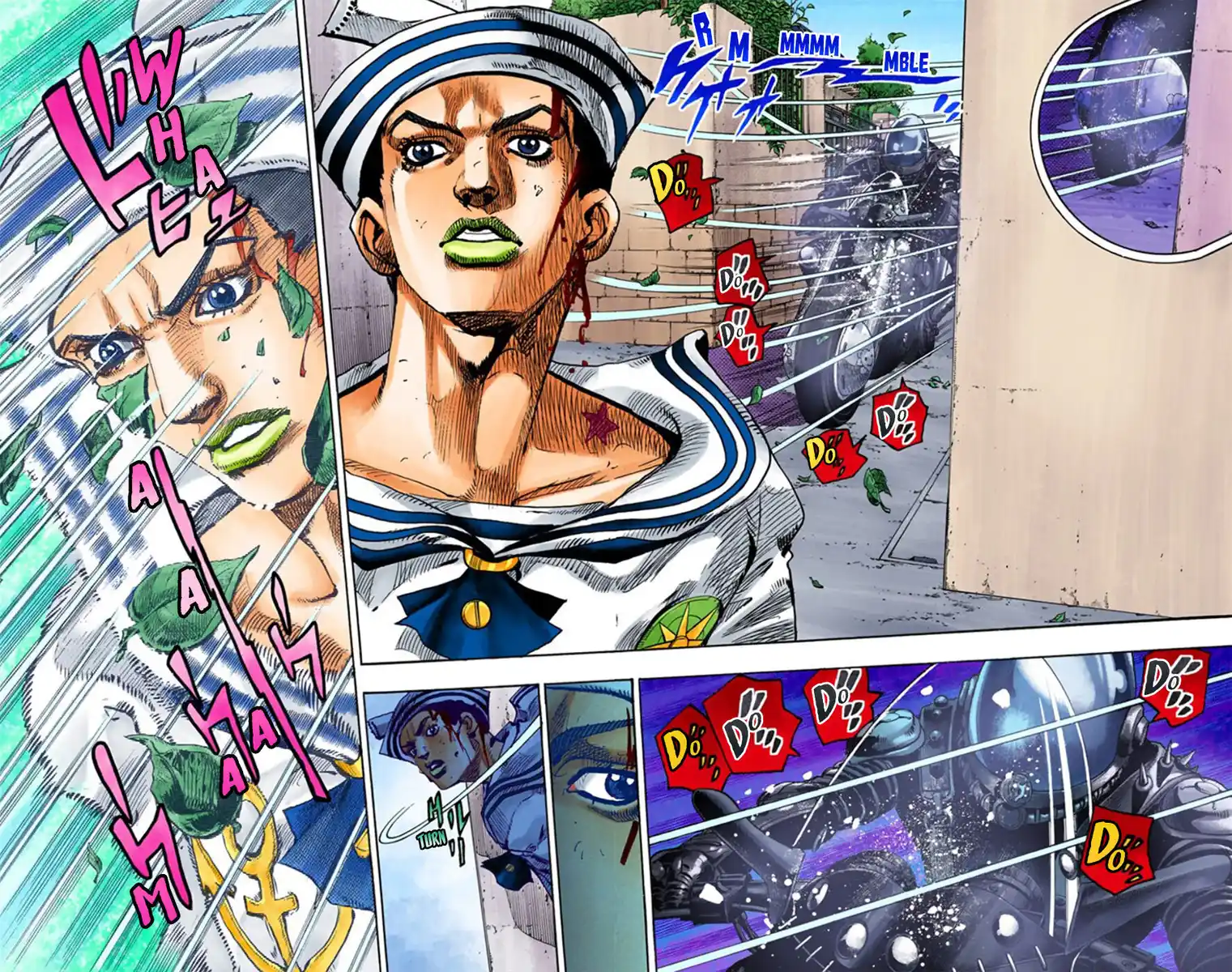 JoJo's Bizarre Adventure Part 8 - JoJolion (Official Colored) Capitolo 13 page 8