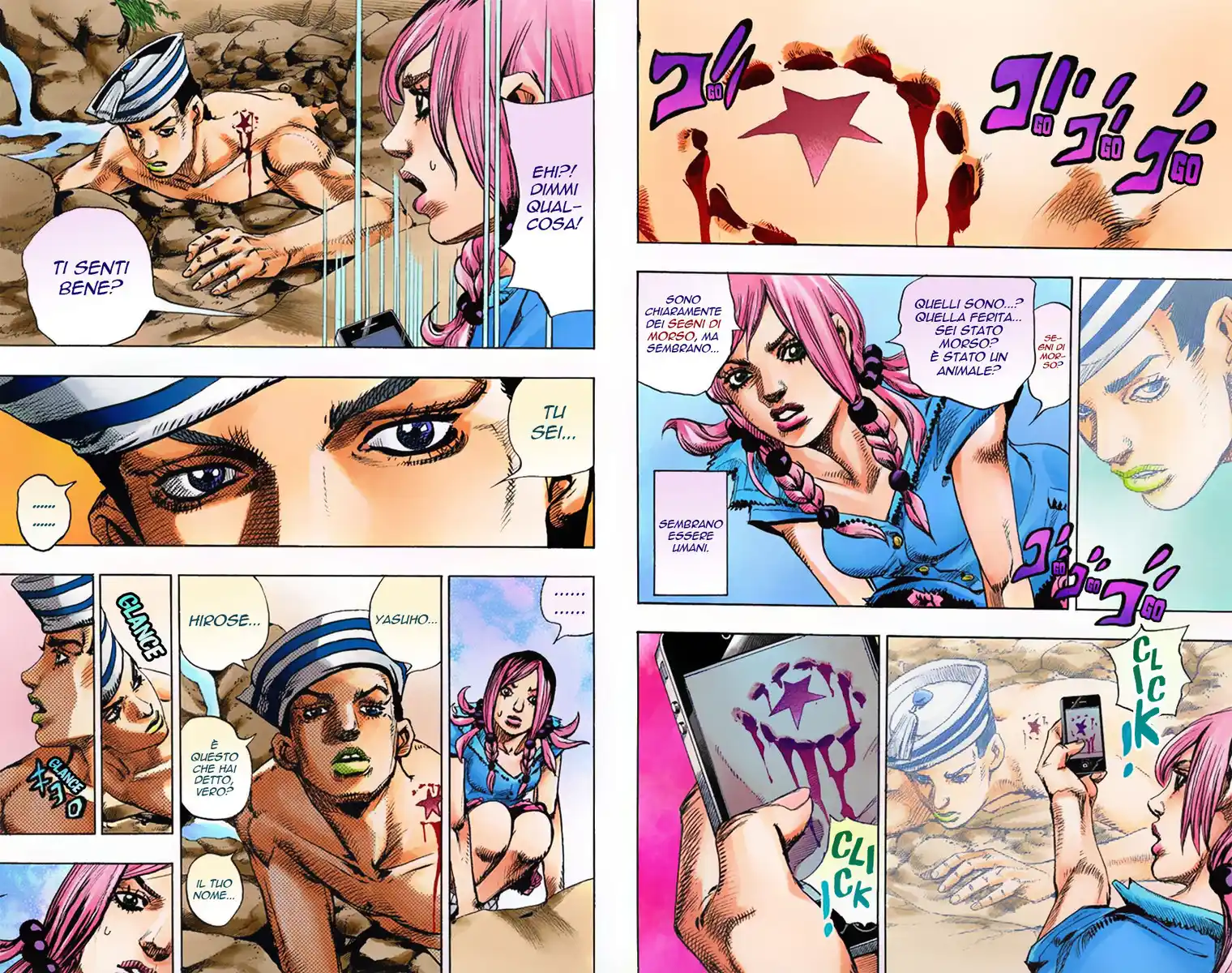 JoJo's Bizarre Adventure Part 8 - JoJolion (Official Colored) Capitolo 01 page 12