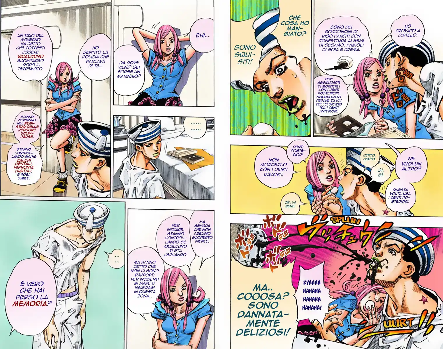 JoJo's Bizarre Adventure Part 8 - JoJolion (Official Colored) Capitolo 02 page 6