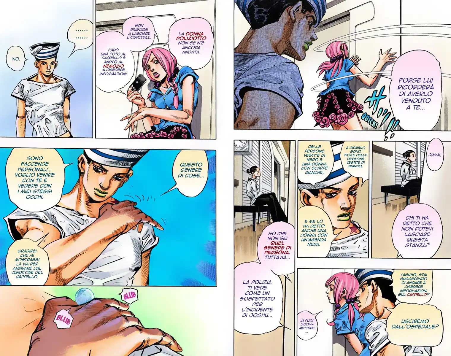 JoJo's Bizarre Adventure Part 8 - JoJolion (Official Colored) Capitolo 02 page 9