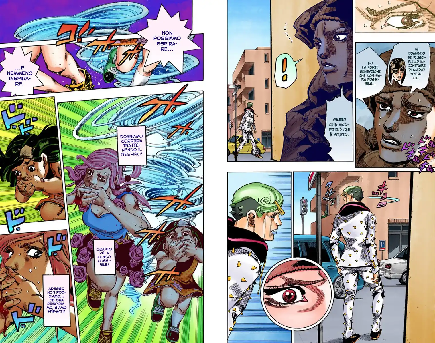 JoJo's Bizarre Adventure Part 8 - JoJolion (Official Colored) Capitolo 42 page 10