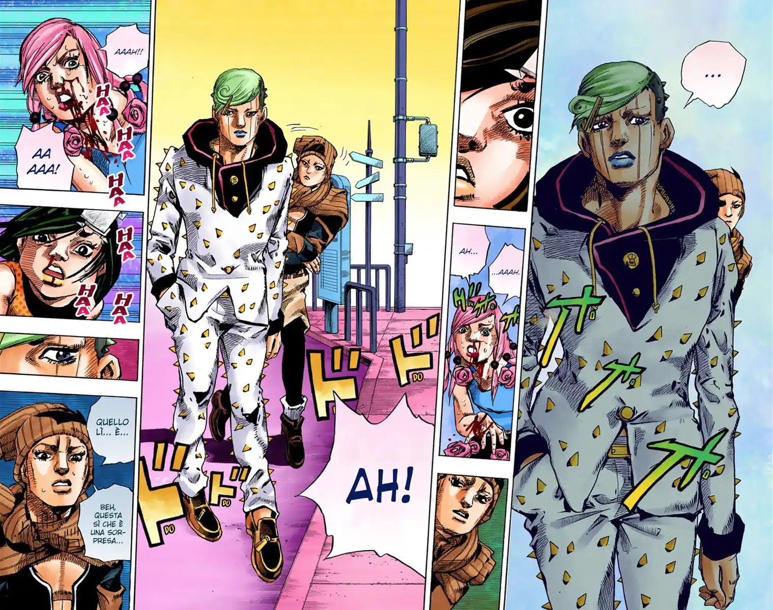 JoJo's Bizarre Adventure Part 8 - JoJolion (Official Colored) Capitolo 42 page 17