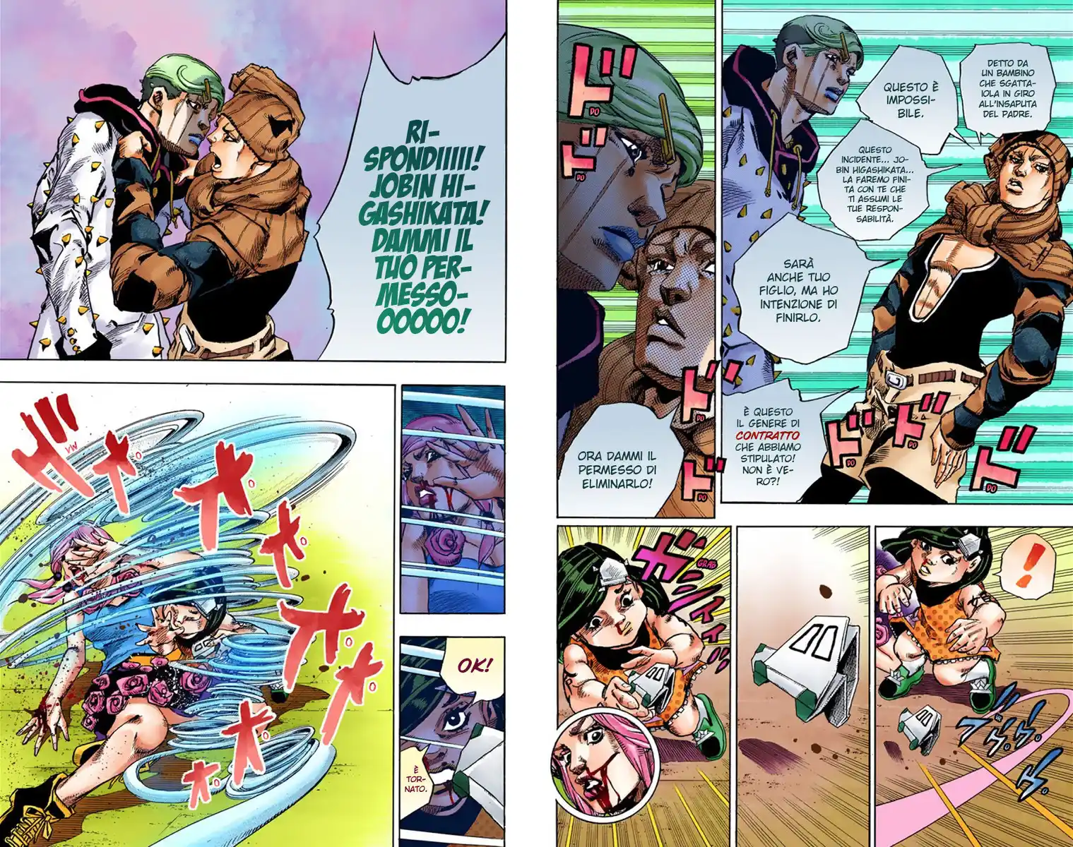 JoJo's Bizarre Adventure Part 8 - JoJolion (Official Colored) Capitolo 42 page 20