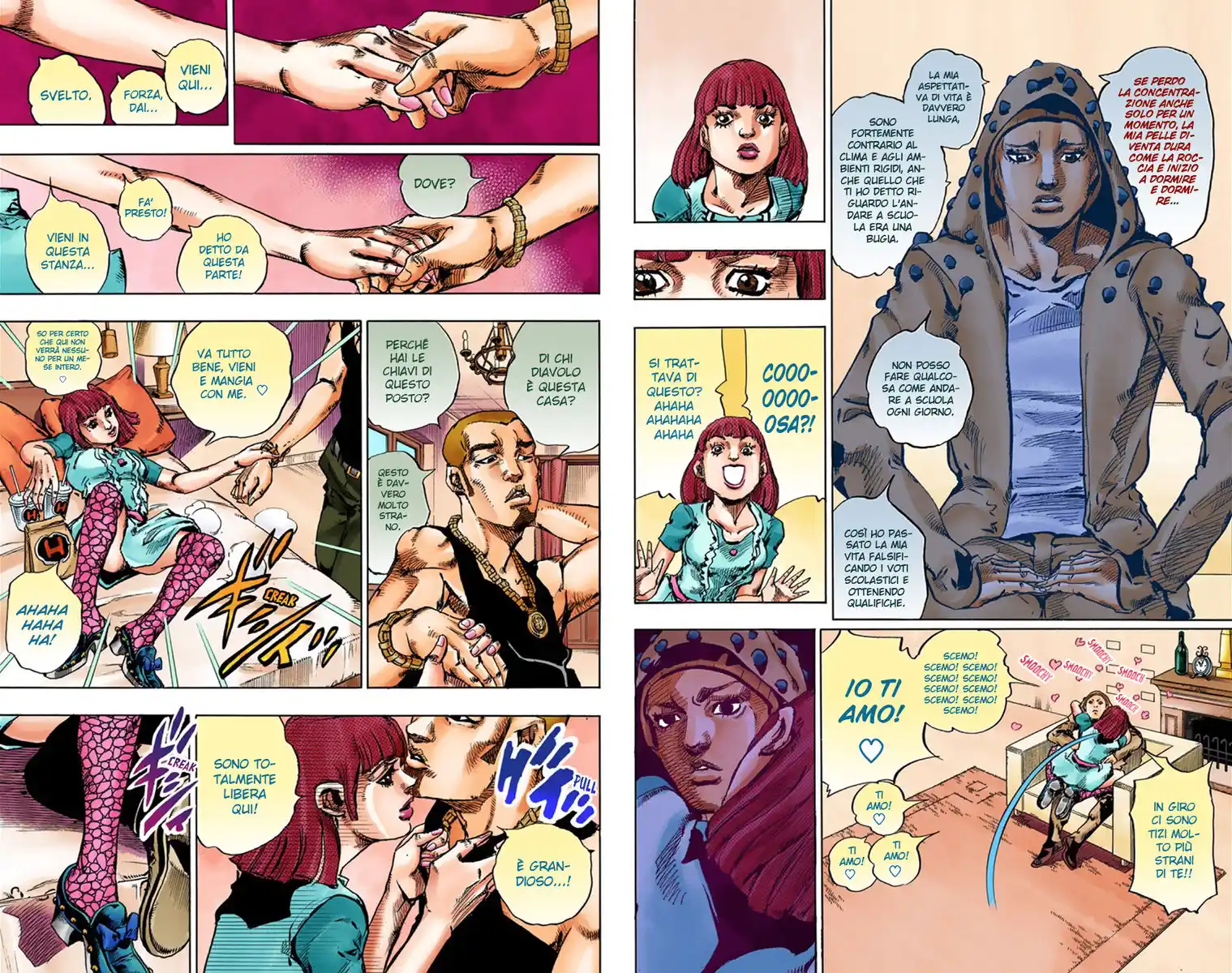 JoJo's Bizarre Adventure Part 8 - JoJolion (Official Colored) Capitolo 42 page 3