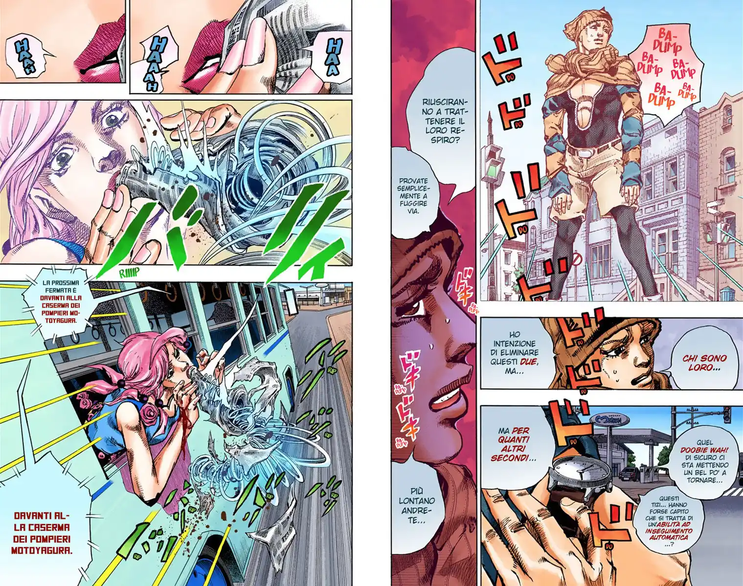 JoJo's Bizarre Adventure Part 8 - JoJolion (Official Colored) Capitolo 42 page 5