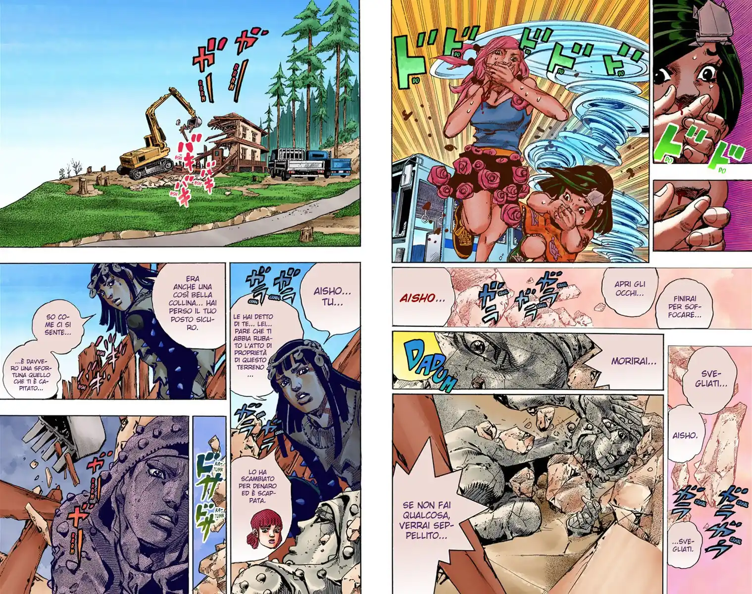 JoJo's Bizarre Adventure Part 8 - JoJolion (Official Colored) Capitolo 42 page 9